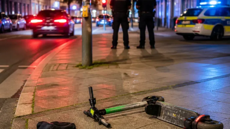Essen: E‑Scooter-Fahrer bei Unfall verletzt – mutmaßlicher Unfallverursacher flüchtet