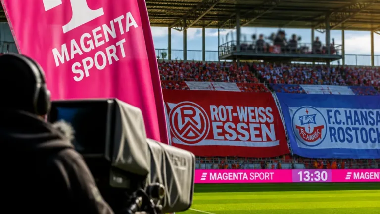 Essen: RWE gegen Hansa Rostock – Alles zur TV- und Stream-Übertragung am Sonntag