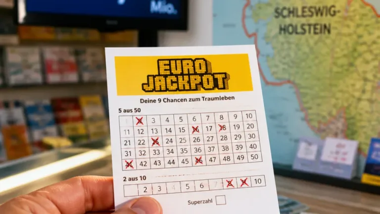Eurojackpot: 39,5 Millionen Euro gehen an Spielteilnehmer in Schleswig-Holstein