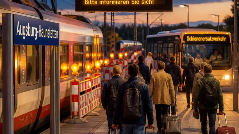 Fahrplanänderungen im Ostallgäu-Lechfeld treffen Pendler nach Augsburg