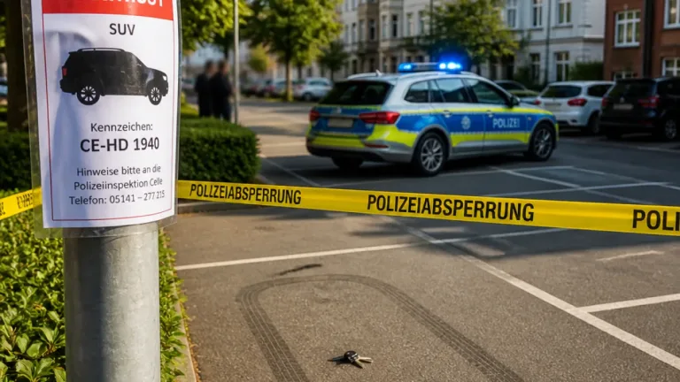 Fahrzeugdiebstahl in Celle-Blumlage: Opel Grandland mit Kennzeichen CE‑HD 1940 entwendet