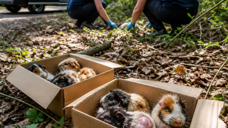 Fast 50 Meerschweinchen in Wald bei Sehnde ausgesetzt – Behörden ermitteln
