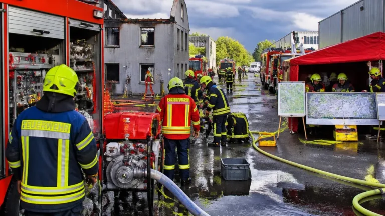 Feuerwehrübung in Kaiserslautern: Große Landesübung mit Blitz-, Wasser- und Evakuierungs-Szenarien