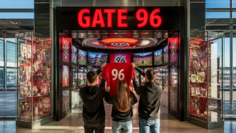 Flughafen Hannover eröffnet „Gate 96“ und bringt Hannover 96 ins Terminal