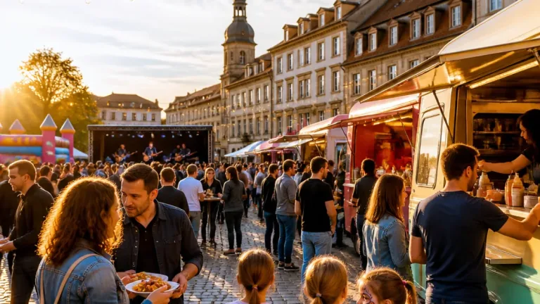 Food Truck Festival kehrt nach Bayreuth zurück: Drei Tage Essen, Musik und Kinderprogramm
