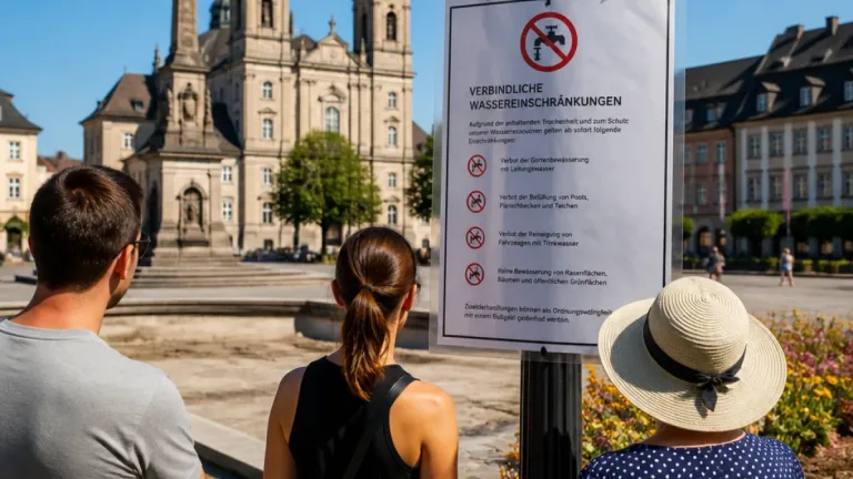 Fulda ruft Wassernotstand aus: Verbindliche Einschränkungen und Bußgelder angekündigt