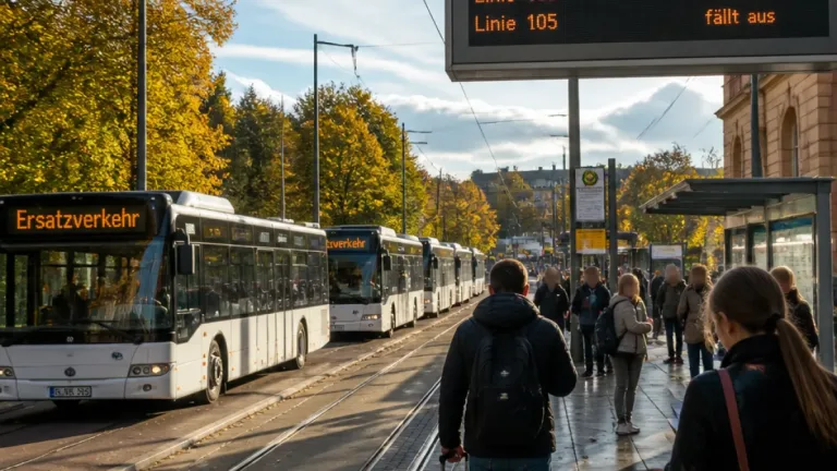 GDL kündigt neue Warnstreiks an – Saarbahn setzt auf Ersatzkonzept und reduziertem Fahrplan