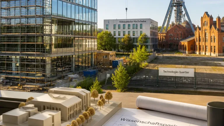 Gelsenkirchen beschließt Zukunftsprojekte: Wissenschaftspark, Innovationszentrum und Technologie-Quartier