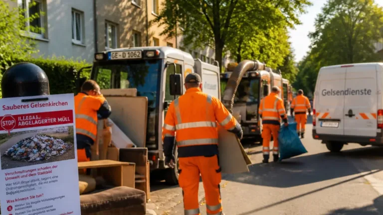 Gelsenkirchen verstärkt Kampf gegen wilden Müll: Vier Teams im Einsatz