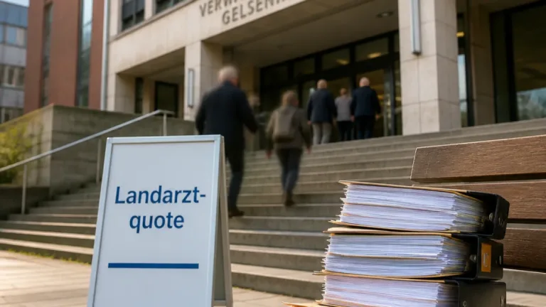 Gerichtstermine zu Landarztquote: 17 Klagen gegen verpflichtende Hausarztbindung in NRW
