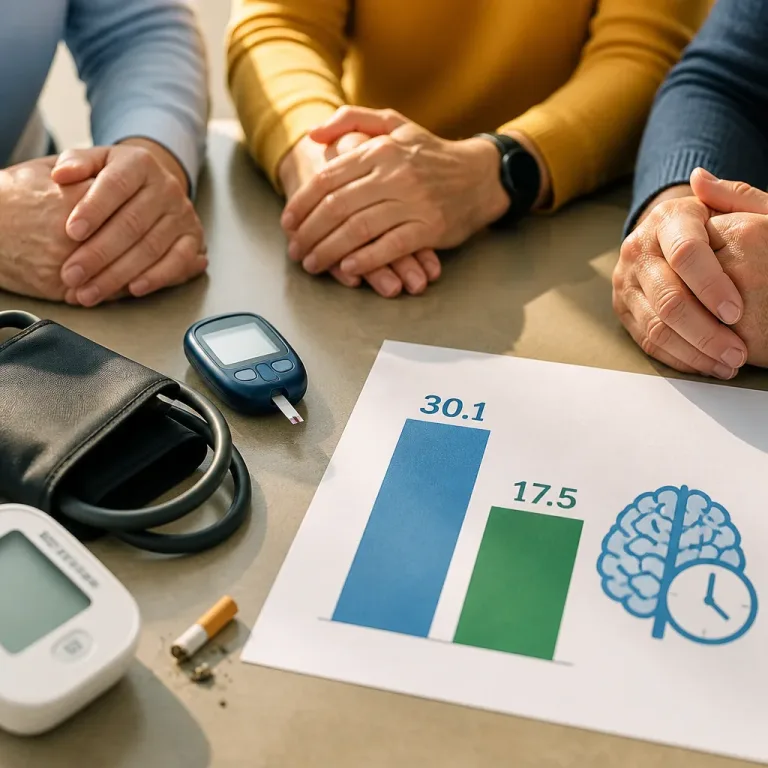 Ohne Bluthochdruck, Diabetes und Rauchen: Studie zeigt deutlich längere demenzfreie Lebenszeit