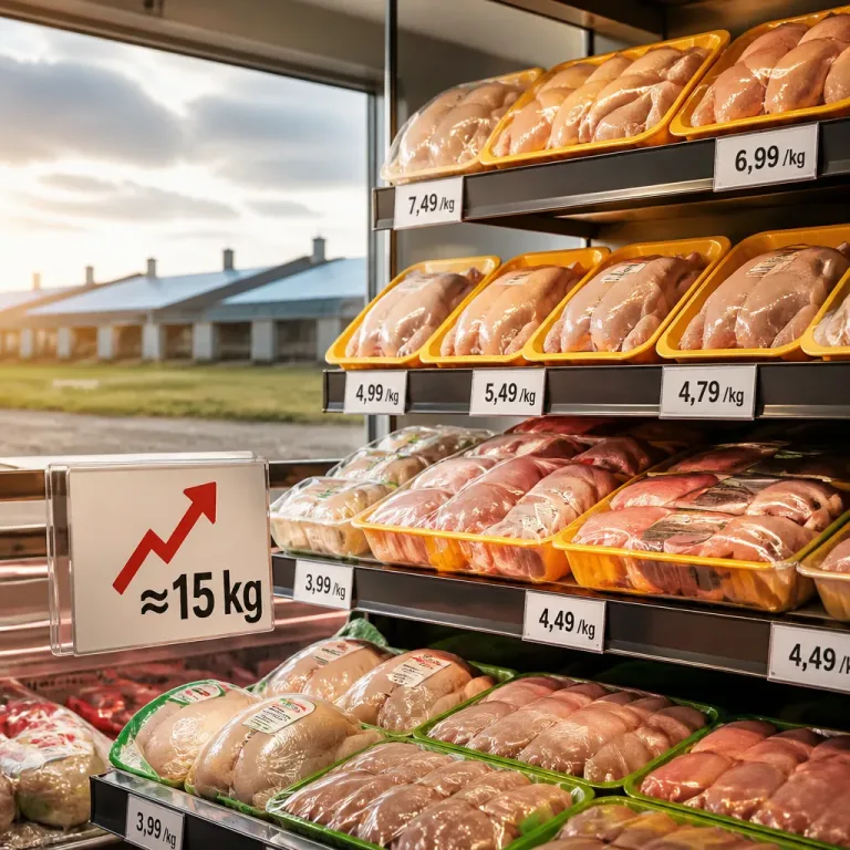Geflügel auf dem Vormarsch: Warum Deutsche zunehmend Hähnchen essen