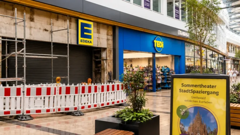 Greifswald: Edeka im OEZ wird modernisiert – weitere Impulse für das Ostseeviertel