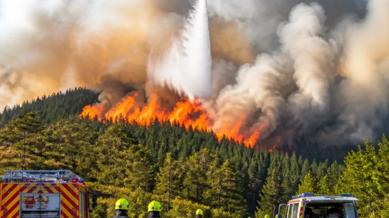 Großbrand bei Hürtgenwald: 1.800 Menschen evakuiert, 25 Hektar in Flammen