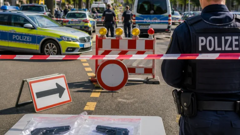 Großeinsatz in Neumünster: Mann mit Schusswaffe gemeldet – 23-Jähriger festgenommen