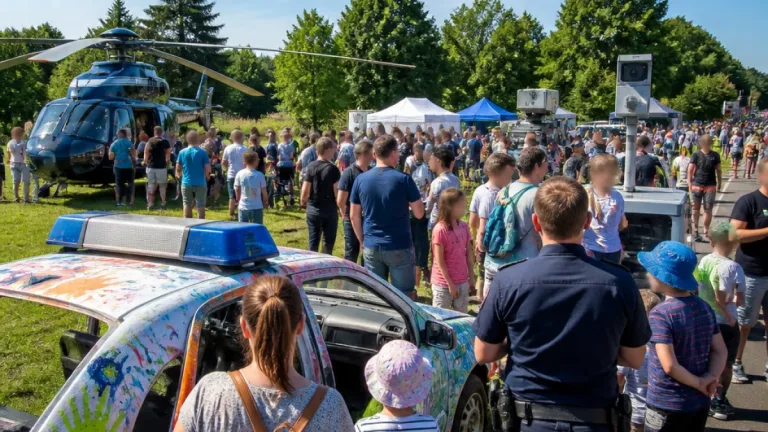 Großer Andrang bei Tag der offenen Tür der Polizei in Göttingen-Weende