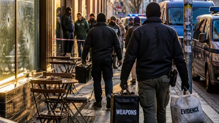 Großrazzia in Berlin: 21-Jähriger nach Schüssen auf Café festgenommen