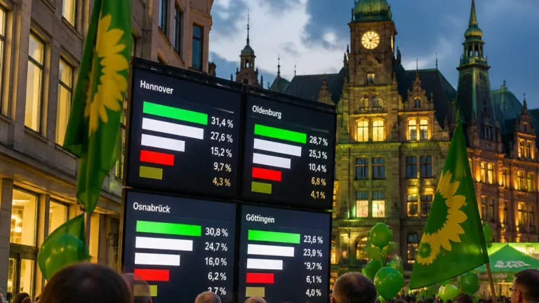 Grüne gewinnen mehrere Schlüsselämter bei Stichwahlen in Niedersachsen