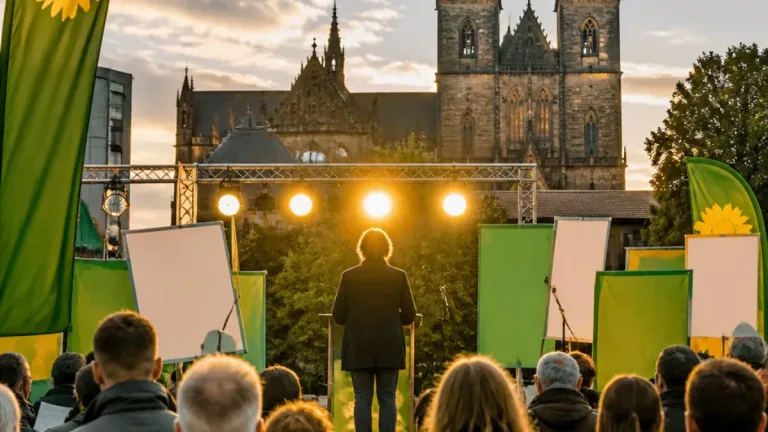 Grüne in Sachsen-Anhalt bieten Stabilität an und werben um den Wiedereinzug in den Landtag
