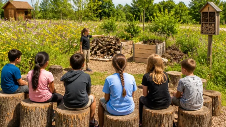Grünes Klassenzimmer in Bad Homburg eröffnet — Naturvermittlung ohne Tafel und Tablet
