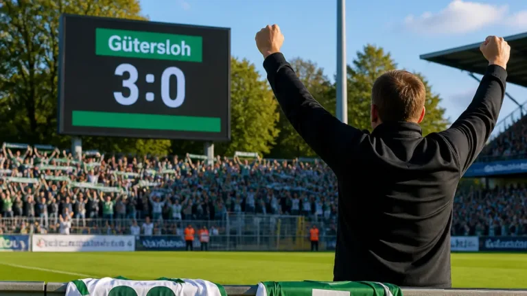 Gütersloh führt die Regionalliga an: Zwei Spieler in der Elf der Woche