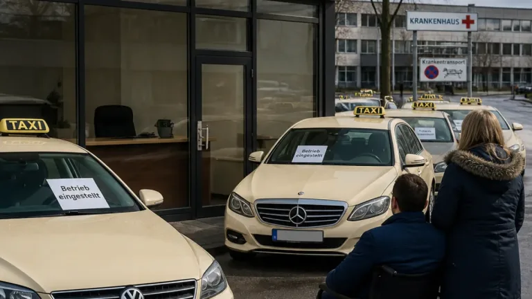 Gütersloh: Größtes Taxiunternehmen stellt Betrieb ein – Dialyse- und Krankenfahrten betroffen