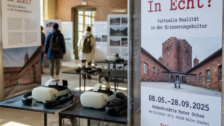 Halle (Saale): Mobile VR‑Ausstellung „In Echt?“ zur Begegnung mit NS‑Zeitzeug:innen kommt in den Roten Ochsen