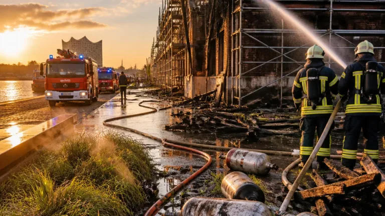 Hamburg: Brand auf Sylt – Gasflaschen auf Baustelle explodieren