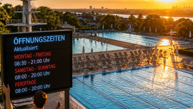 Hamburg passt Freibad‑Öffnungszeiten wegen Hitze an – nicht alle Bäder betroffen