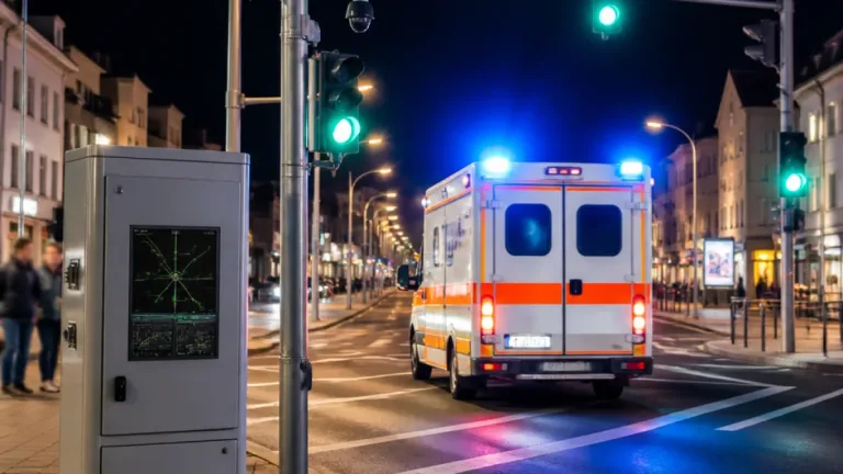 Hanau erhält 2,08 Mio. Euro für KI-gestützte Blaulicht-Navigation