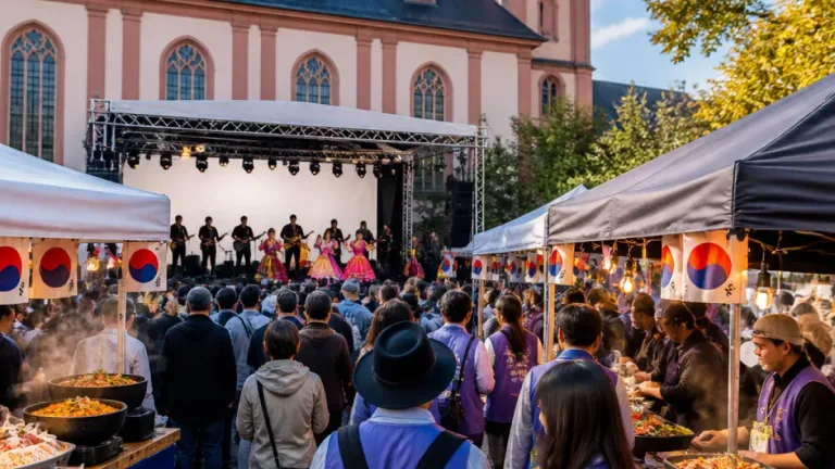 Hanau: „Taste of Korea“ bringt Kultur, Musik und Unterstützung für Geflüchtete auf den Kirchplatz