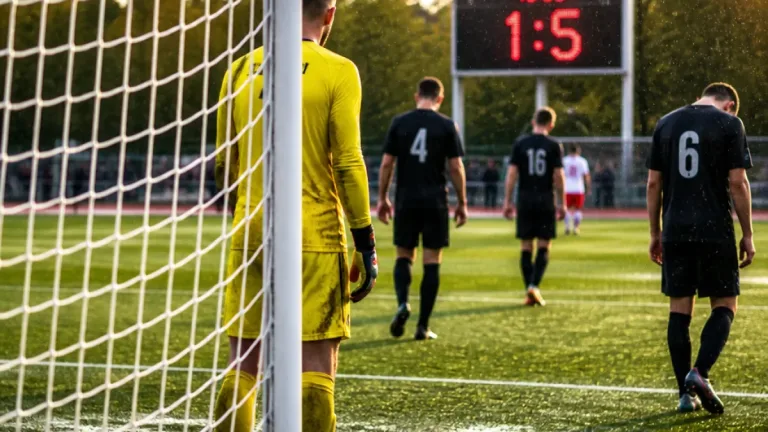 Hanau unterliegt in Kalbach 1:5 – Defensive bricht binnen 15 Minuten ein