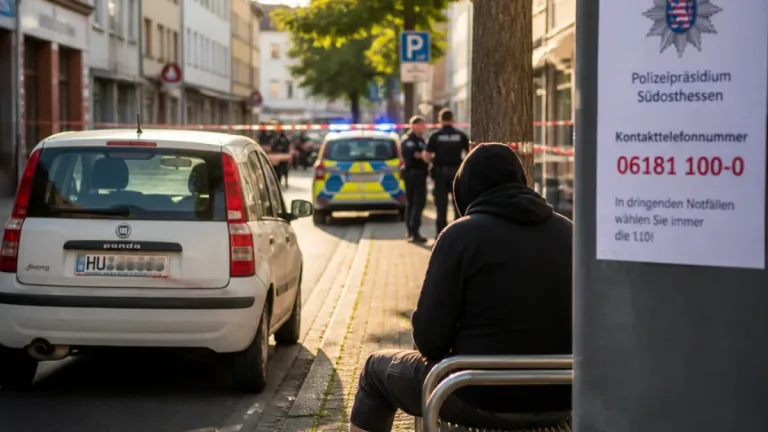 Hanau: Zeugen gesucht nach Zusammenstoß zwischen Fiat und Fußgänger in Nürnberger Straße