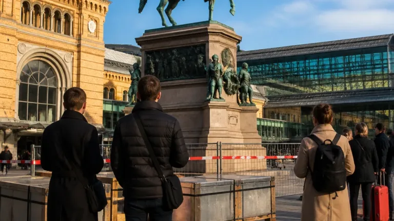 Hannover: Ernst‑August‑Denkmal am Hauptbahnhof nach Restaurierung wieder komplett