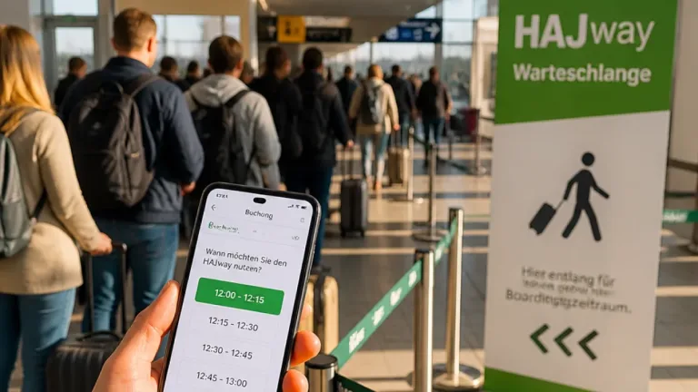 Hannover: Neuer HAJway-Service verkürzt Wartezeiten an der Sicherheitskontrolle