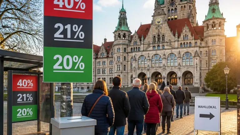 Hannover: Umfrage sieht Amtsinhaber Onay klar vorn – Stichwahl wahrscheinlich
