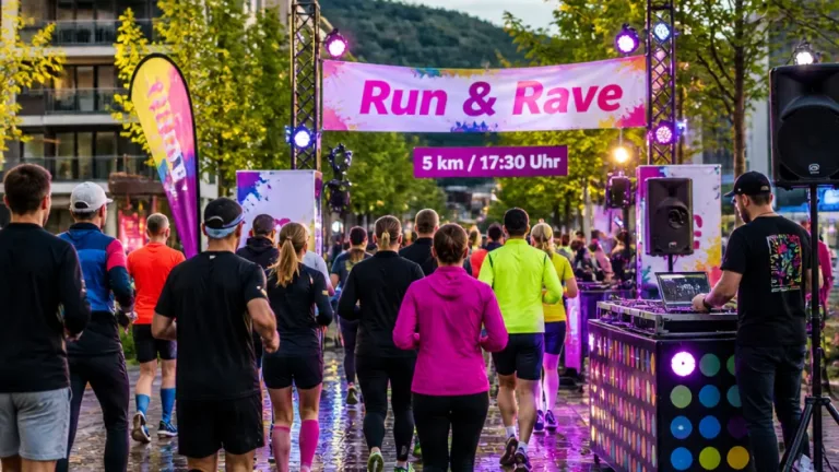 Heidelberg empfängt Run & Rave: Fünf-Kilometer-Lauf mit Live‑DJ in der Bahnstadt