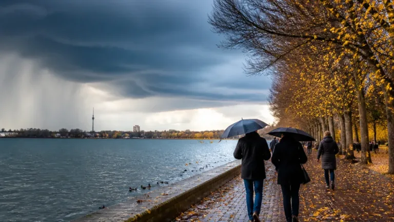 Herbst wird rauer: Regen, Schauer und stürmische Böen drohen in Niedersachsen