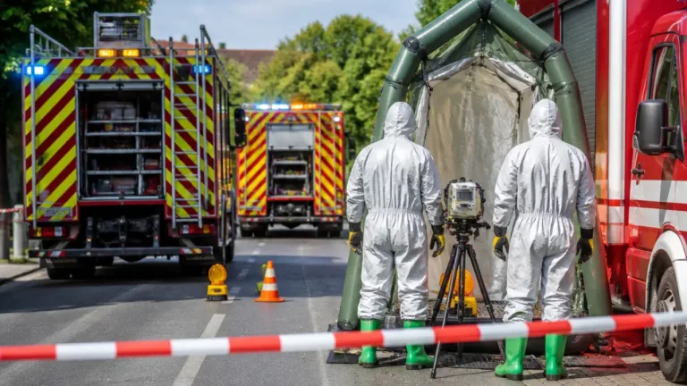 Herne: ABC-Einheit rückt aus — Entwarnung nach Strahlenverdacht in Baukau-Ost