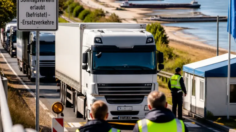 Hessen hebt Sonn- und Feiertagsfahrverbot für Lkw befristet auf – Einschränkung gilt nur für Ersatzverkehre