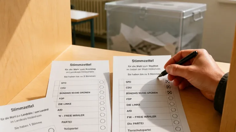 Hildesheim bereitet sich auf Kommunalwahl vor: Was bei Stimmabgabe und Stimmzetteln gilt