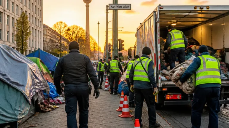 Hunderte Zeltlager in Berlin geräumt – Bezirke nennen unterschiedliche Zahlen und Kriterien