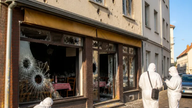 In Köln-Mülheim: Schüsse treffen Pizzeria und Wohnung – Kind unverletzt, Ermittlungen laufen