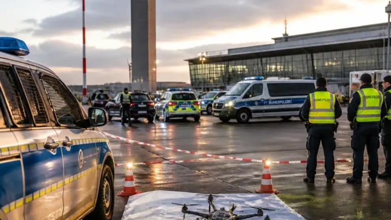 Innenminister fordert verstärkte Drohnenabwehr am Flughafen BER nach Sprengstofffund in Leipzig