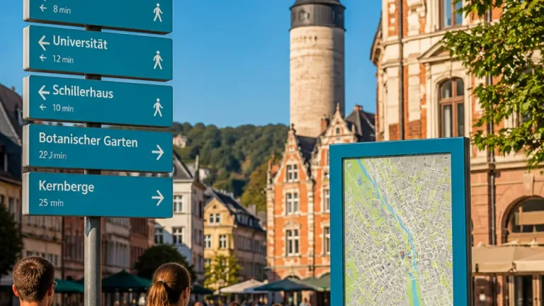 Jena bekommt neues touristisches Leitsystem für Besucherinnen und Besucher