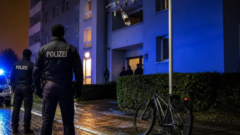 Jugendliche werfen Plastikflaschen aus Hochhaus in Ingolstadt – Polizei greift ein