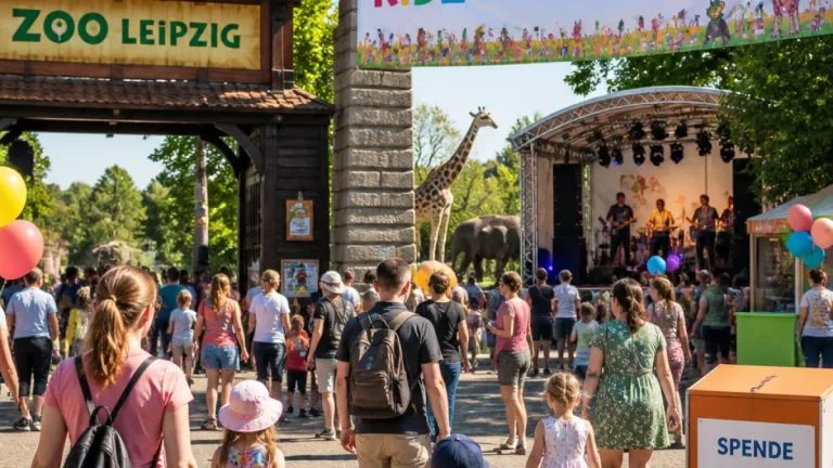 K!DZ-Riesenkinderfest in Leipzig: Zoo öffnet für Kinder, Erlös für Kinderklinik