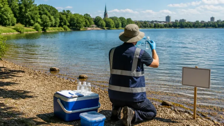 Karlsruhe: Wann und wie die Badeseen rund um die Stadt kontrolliert werden