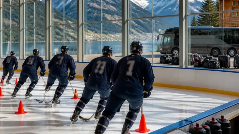Kassel Huskies bereiten sich in Zell am See intensiv auf die neue Saison vor