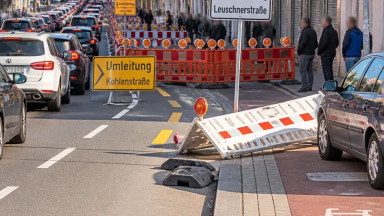 Kassel: Mehrere Baustellen und Sperrungen sorgen bis November für Staus und Unmut
